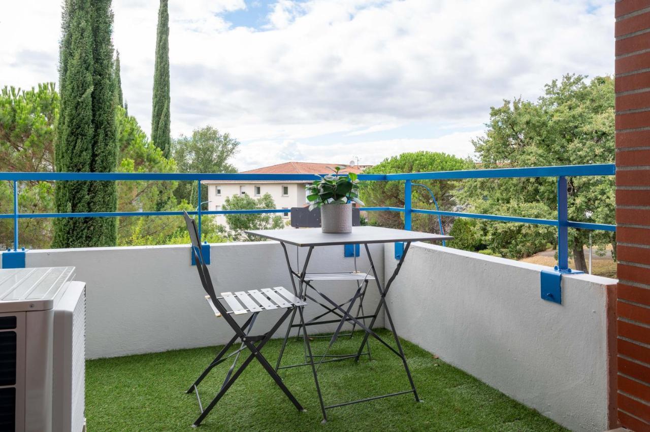 L'Airbusien - Terrasse Et Parking - Airbus A Cote Apartman Colomiers Kültér fotó