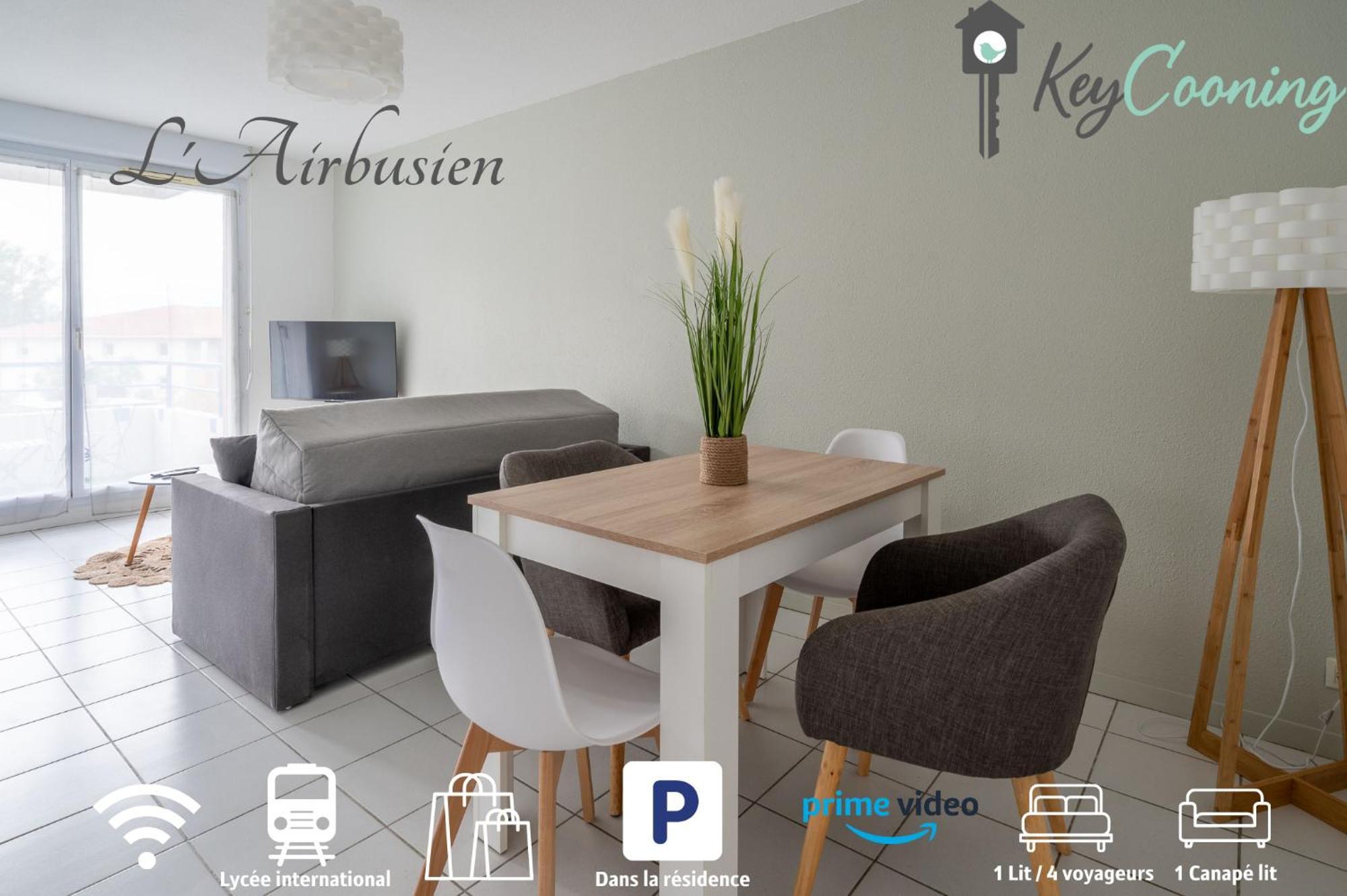 L'Airbusien - Terrasse Et Parking - Airbus A Cote Apartman Colomiers Kültér fotó